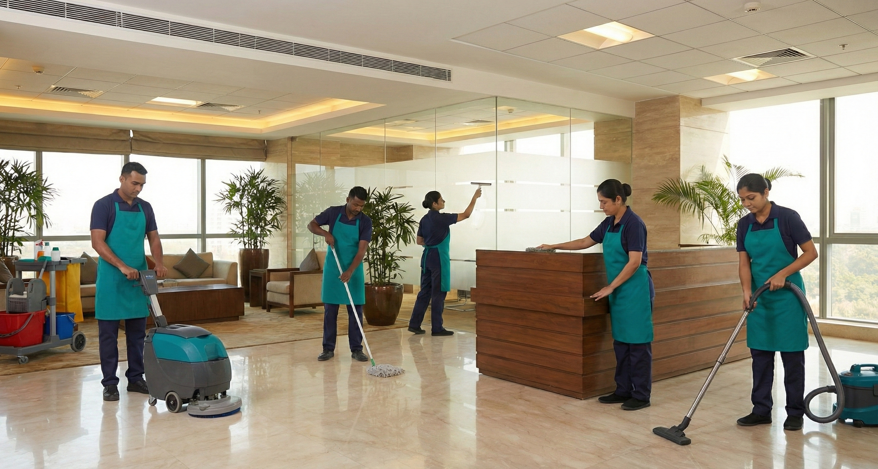 Professional cleaning equipment